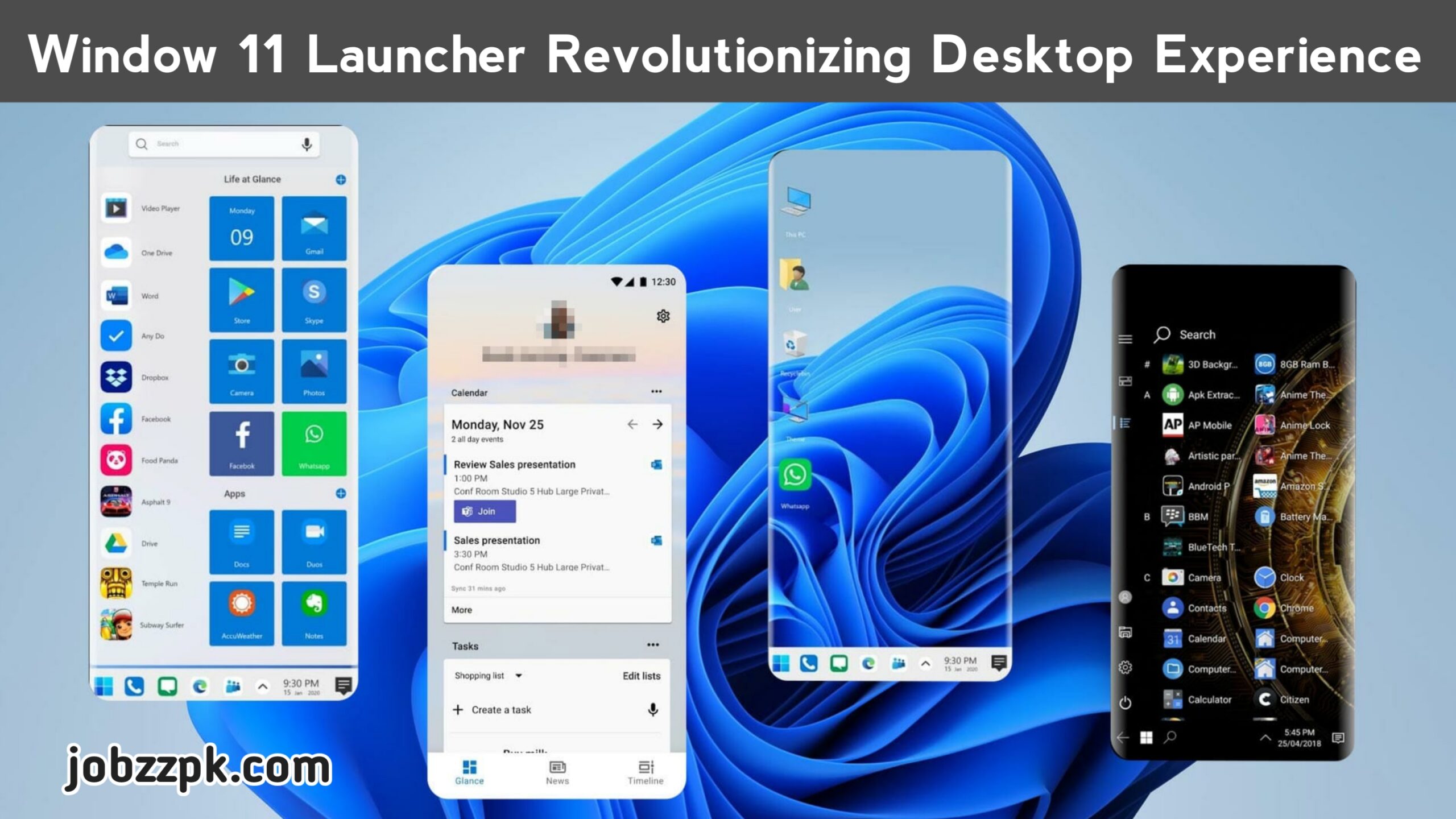 Windows 11 Launcher: Revolutionizing the Desktop Experience on Android Smartphones