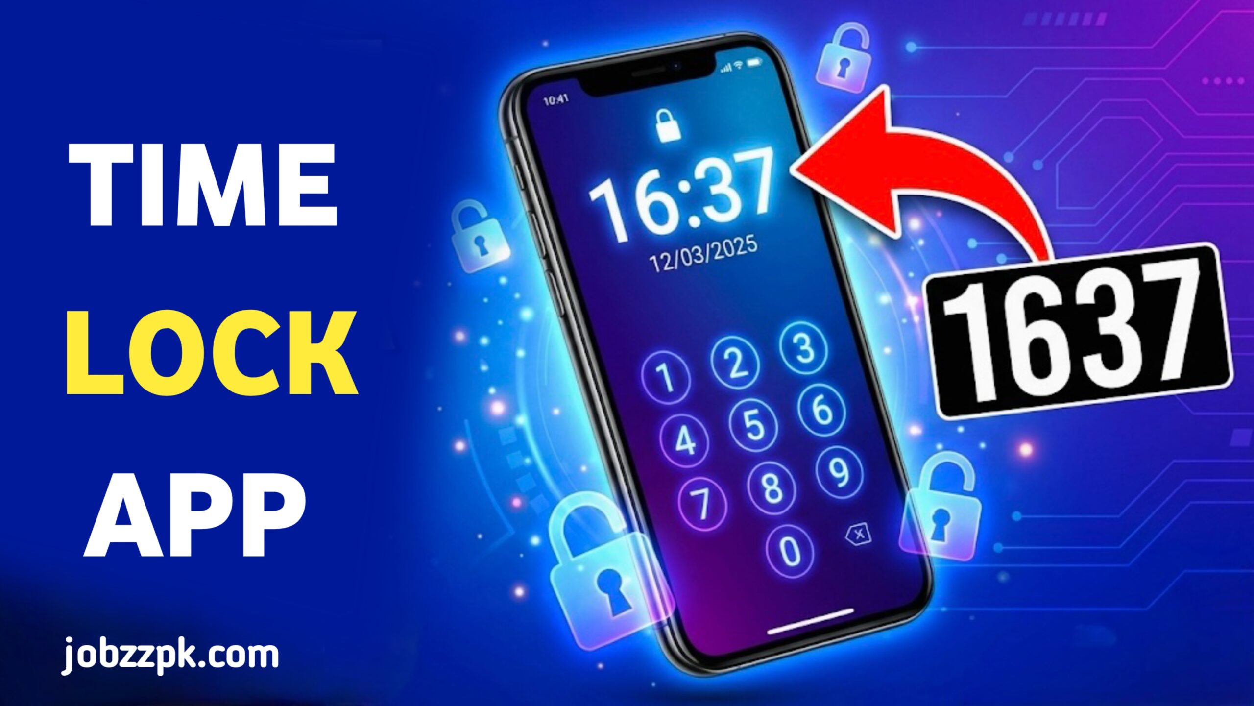 Time Password Lock – Secure Your Phone Using Clock Time
